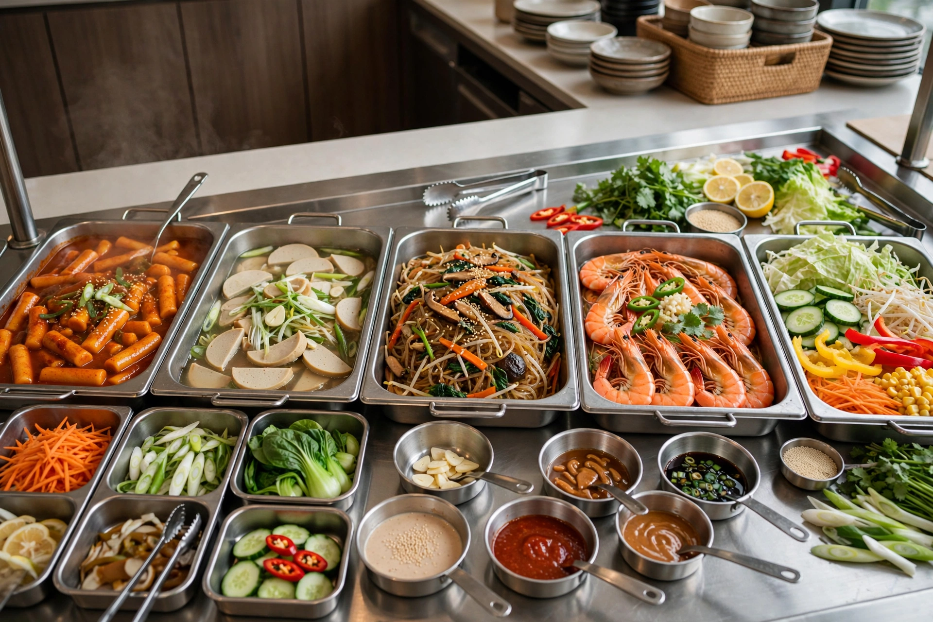90 Minutes Buffet Spread 90 Minutes buffet ingredients spread