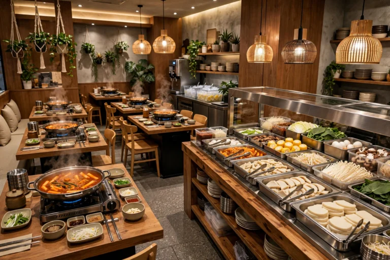 90 Minutes Korean tteokbokki hotpot buffet menu Singapore