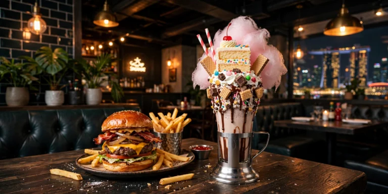 Black Tap craft burgers and beers menu Singapore