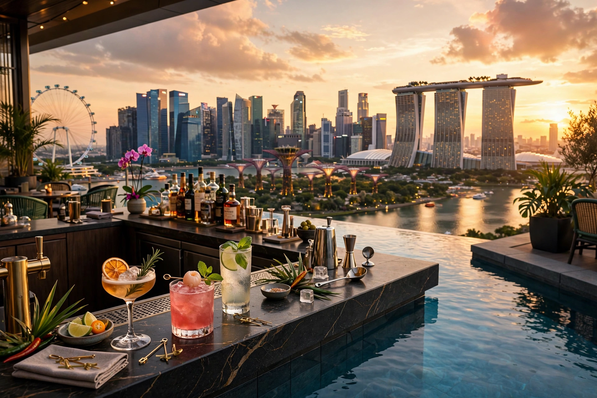 CÉ LA VI Rooftop SkyBar CÉ LA VI rooftop SkyBar Marina Bay Sands