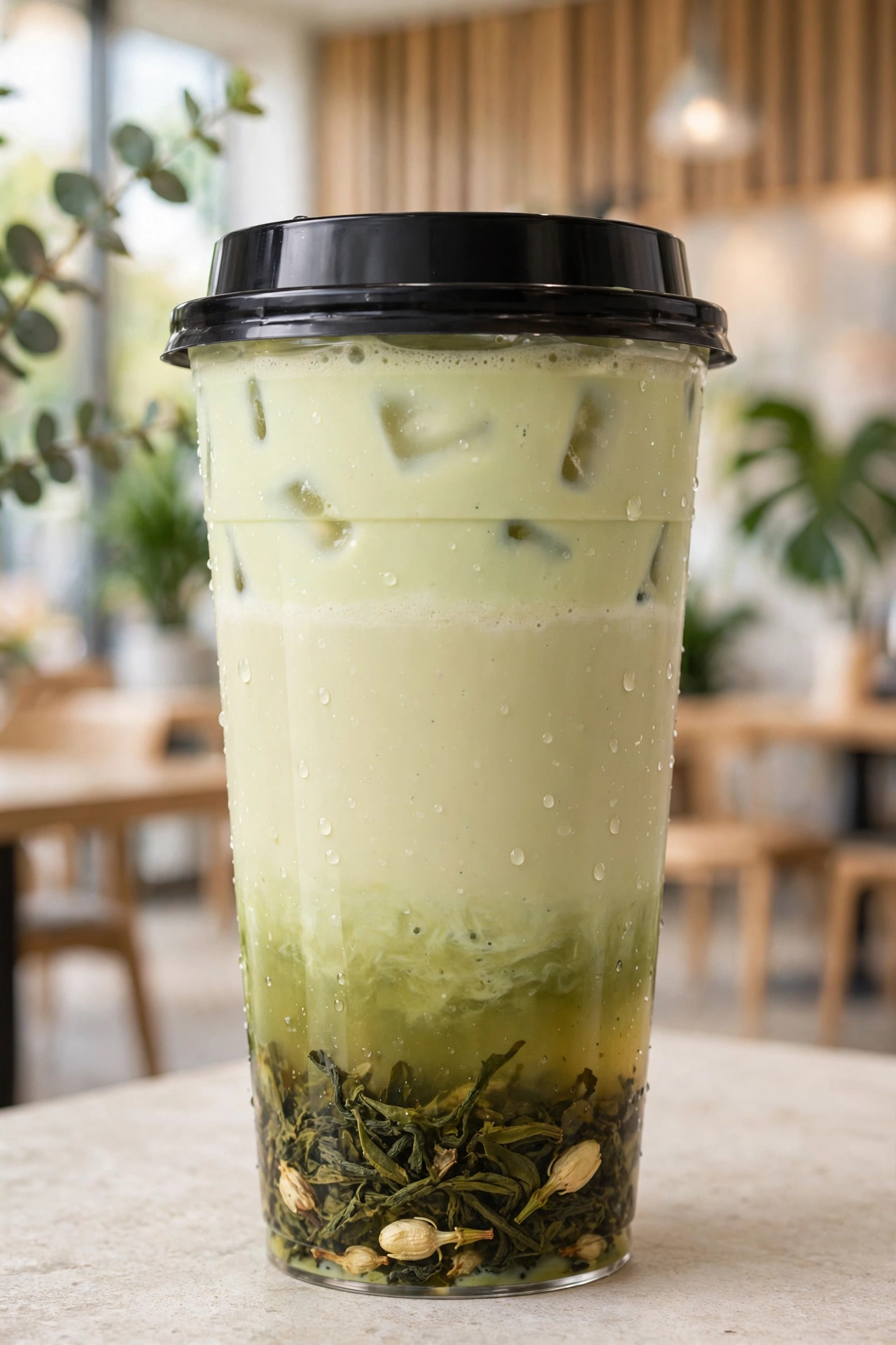 CHAGEE Milk Tea Singapore CHAGEE jasmine green milk tea cup