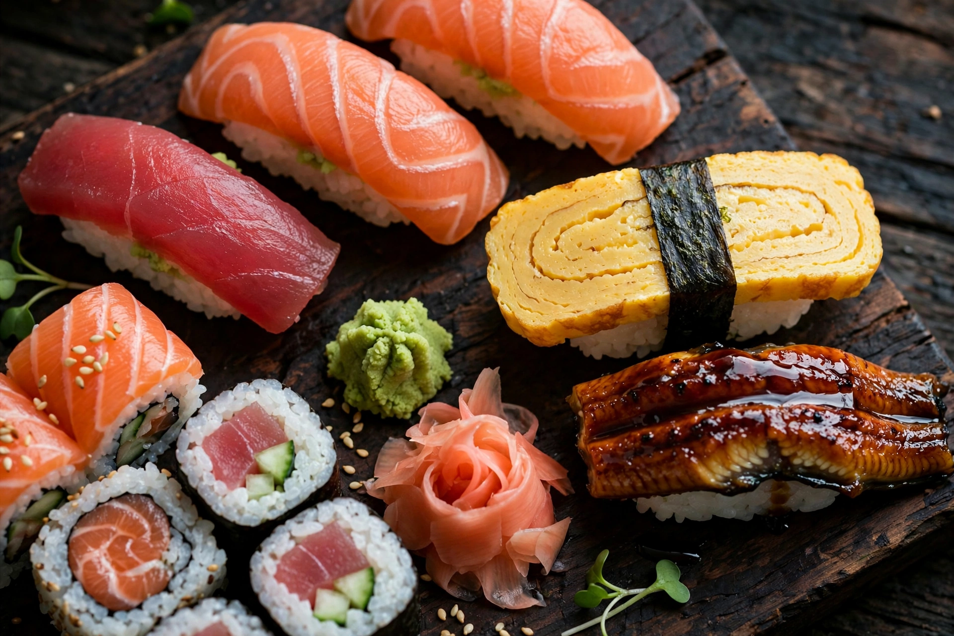 Ichiban Boshi sushi platter nigiri maki