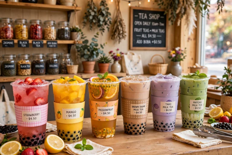 iTea menu Singapore prices