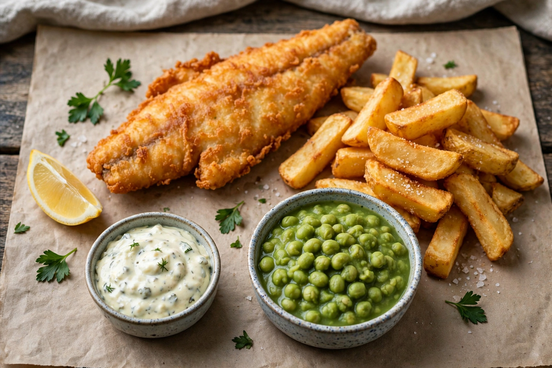 Lad & Dad Fish and Chips Lad and Dad fish and chips