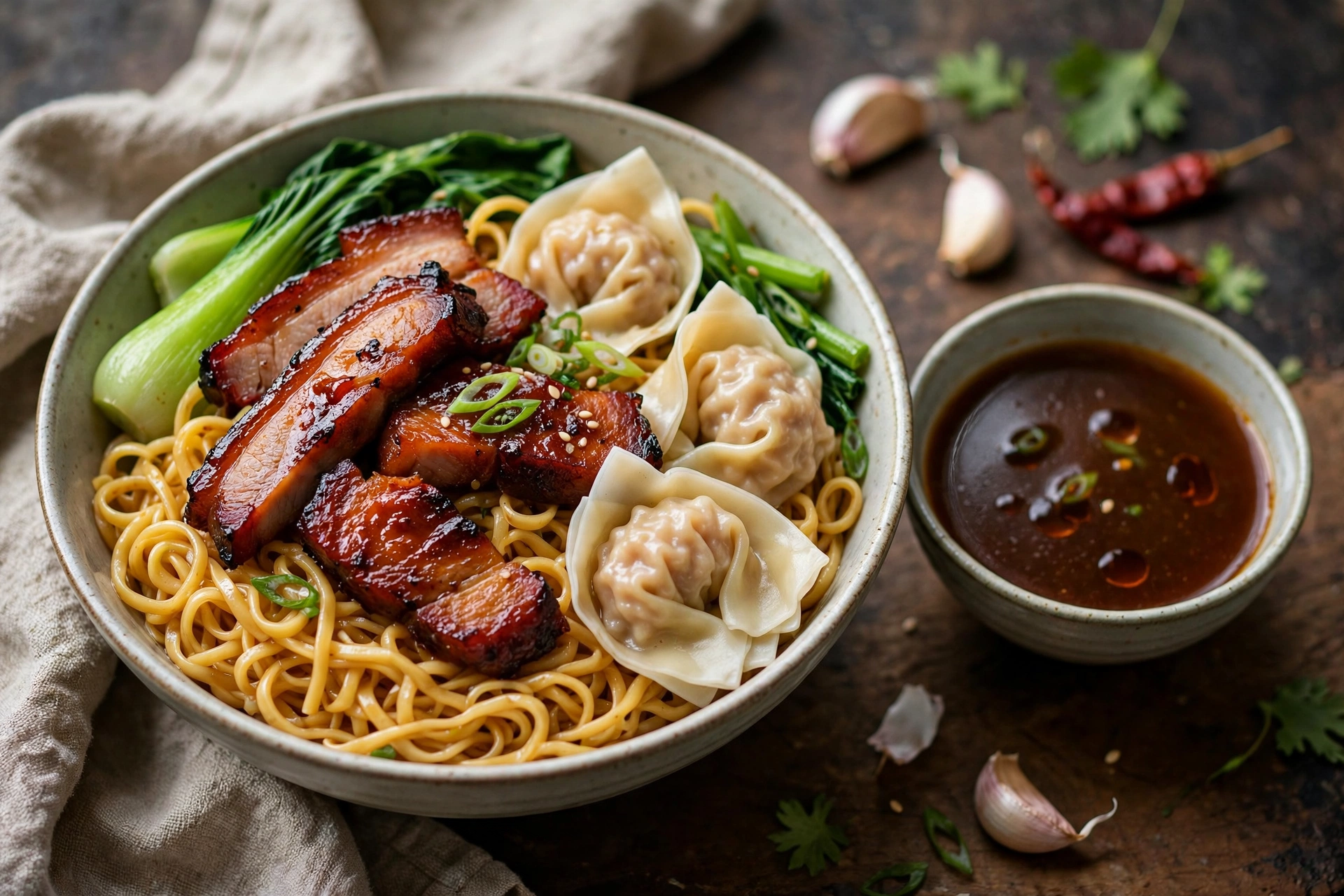 Laifaba signature wonton noodles