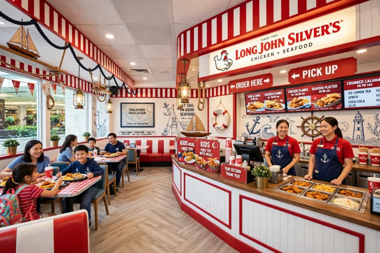 Long John Silver's menu Singapore prices