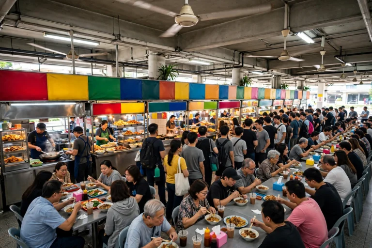 Maxwell Food Centre Singapore hawker stalls guide