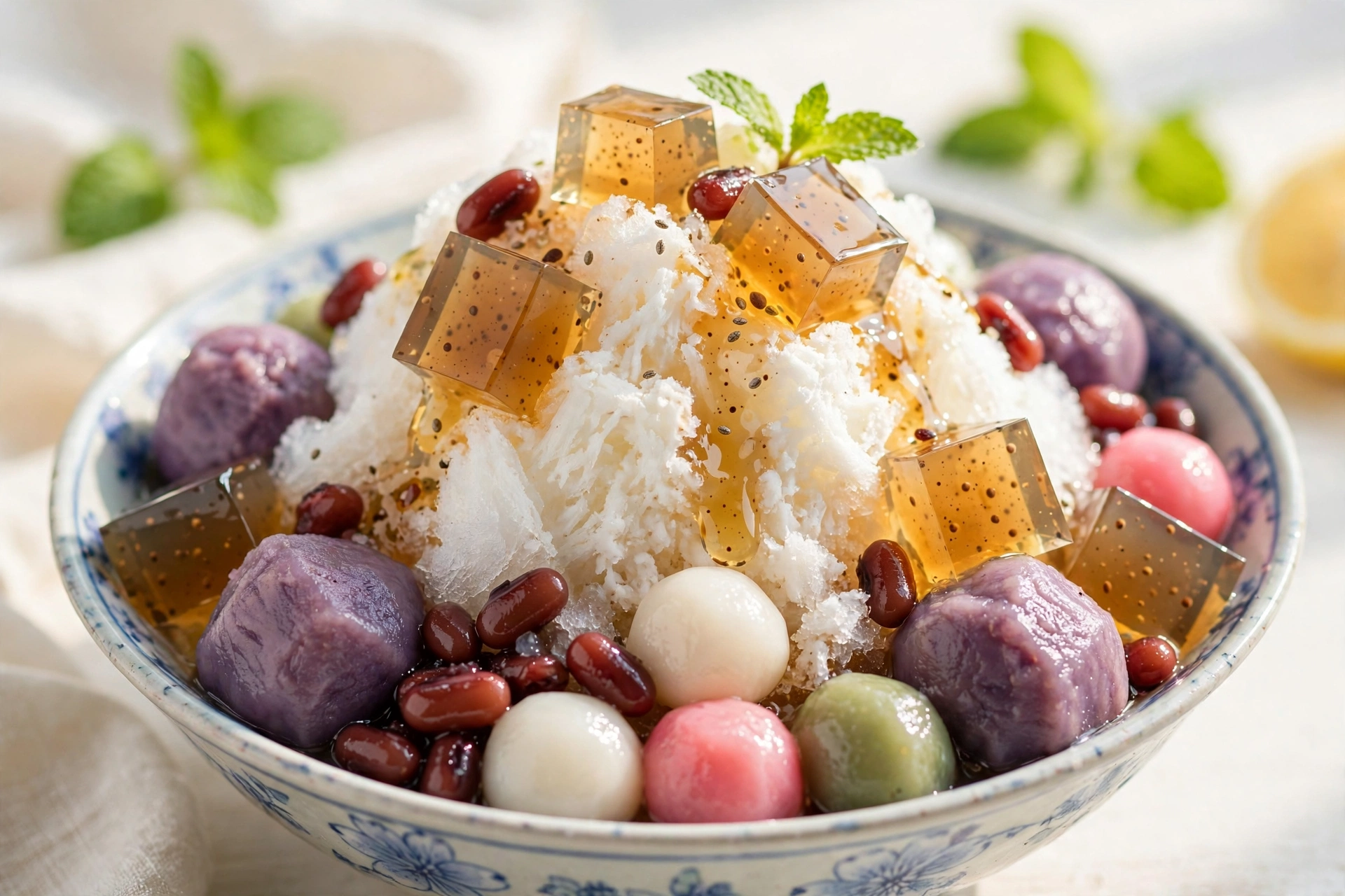 Nine Fresh Ai-Yu Bowl Singapore Nine Fresh ai-yu dessert bowl