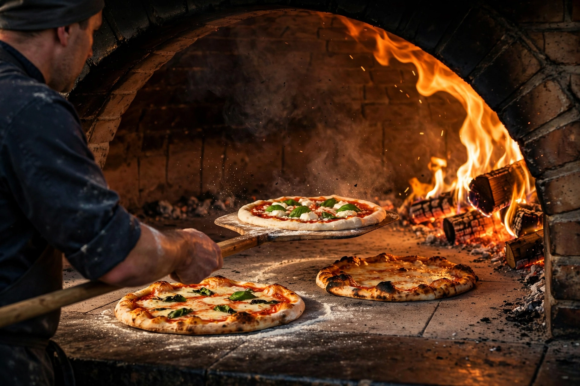 PST Wood-Fired Oven Wood-fired oven pizzas at PST Singapore