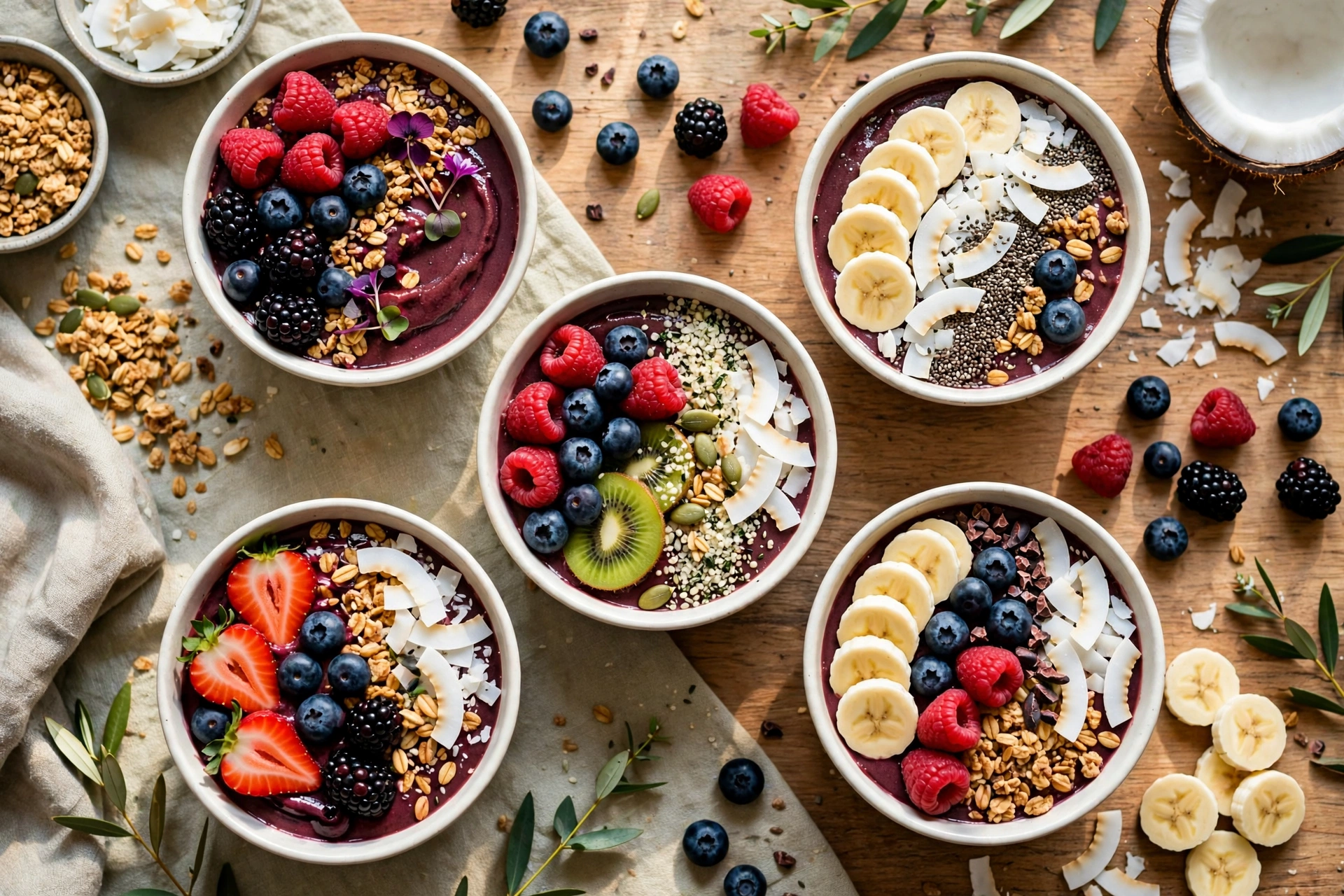 Summer Acai Bowls Singapore Summer Acai bowls variety