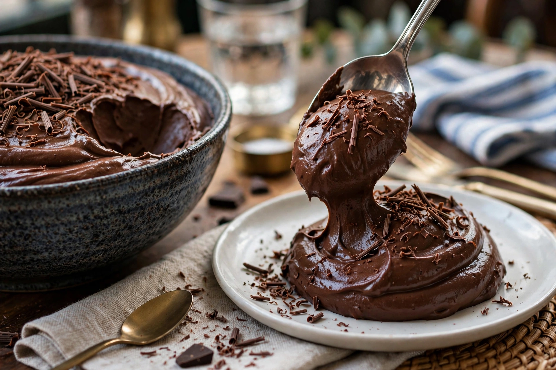The Plump Frenchman tableside chocolate mousse
