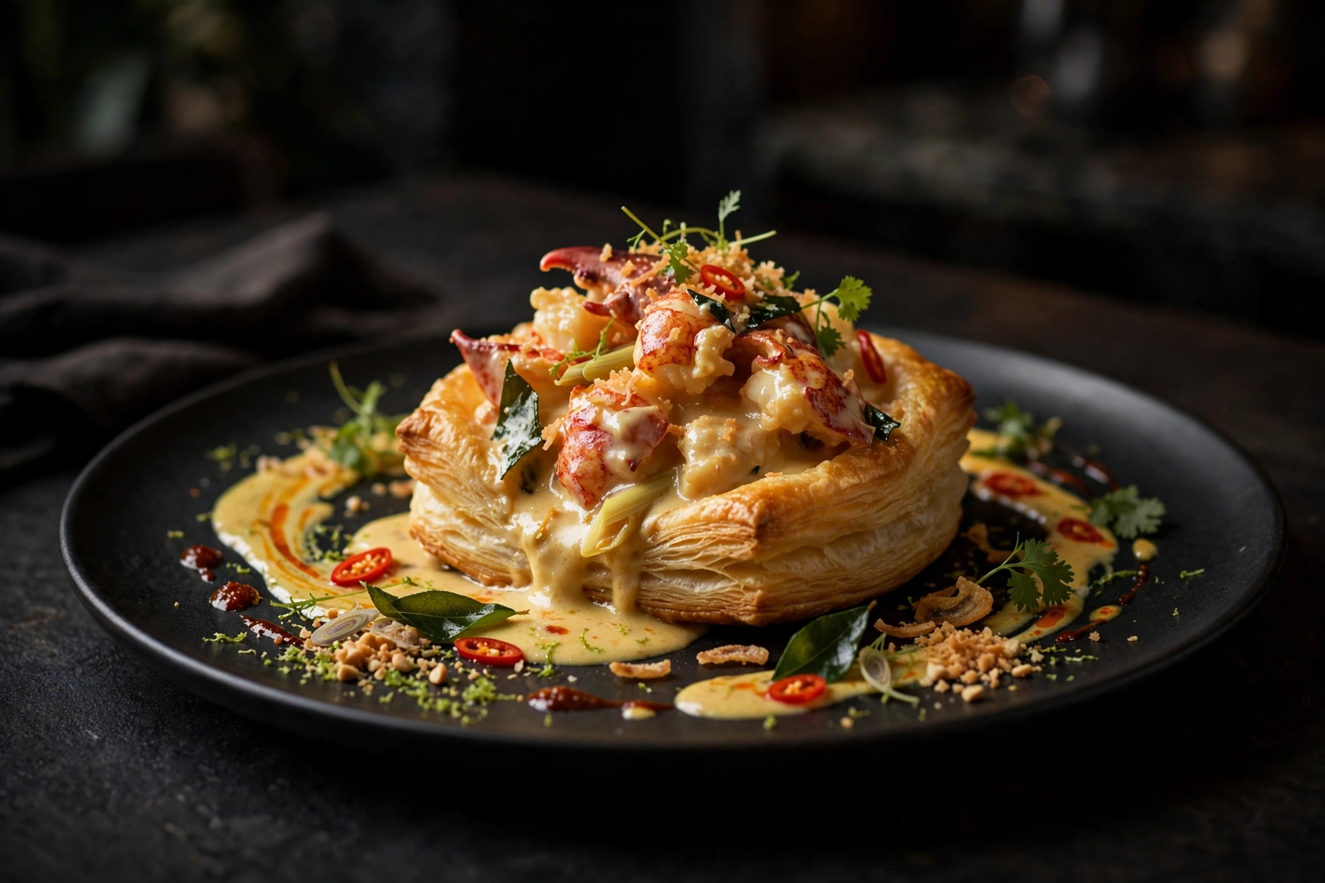The White Label French Malayan dishes