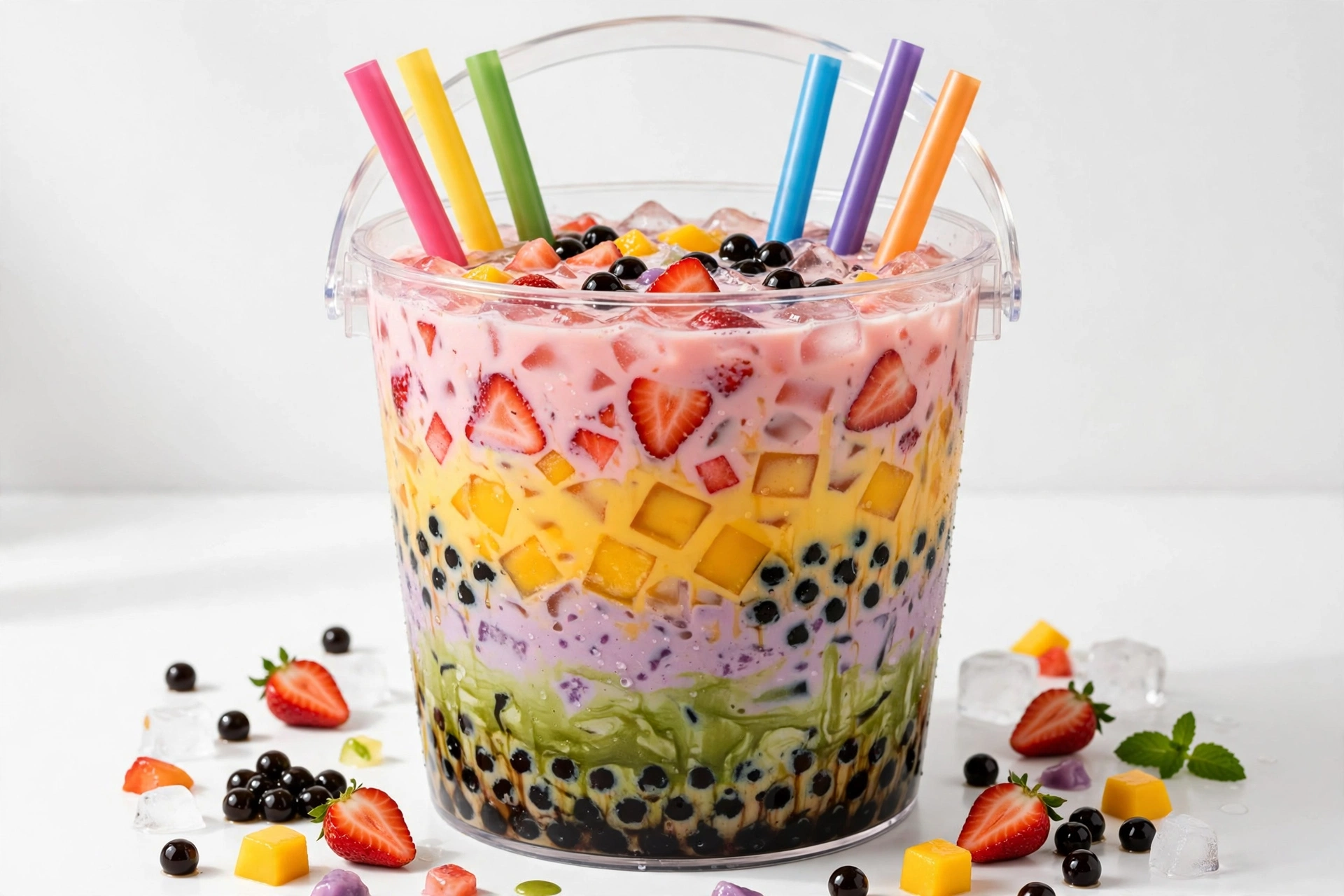 Woobbee Bubble Tea Bucket Singapore Woobbee 2L bubble tea bucket